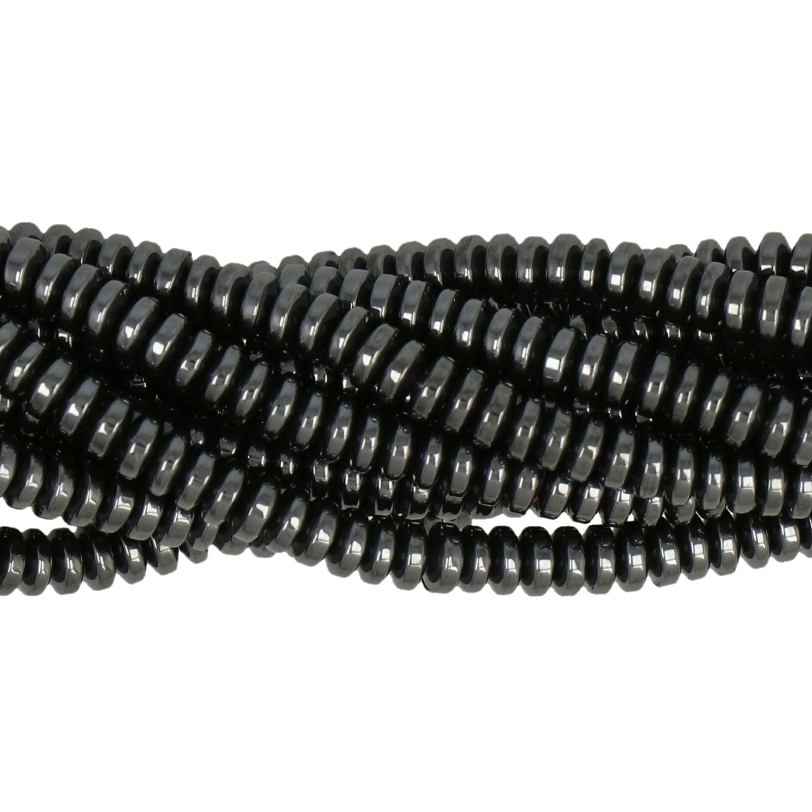 hämatit heishi 4x2mm | strang 38/40cm