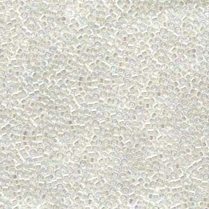 miyuki delica 10/0 - transparent crystal ab | 8gr