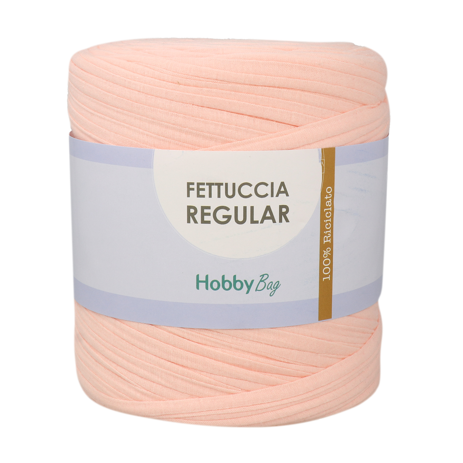 hobbybag t-shirt yarn fettuccia regular - tropisches rosa - 700-900gr ca. (110-130mt) | 1st
