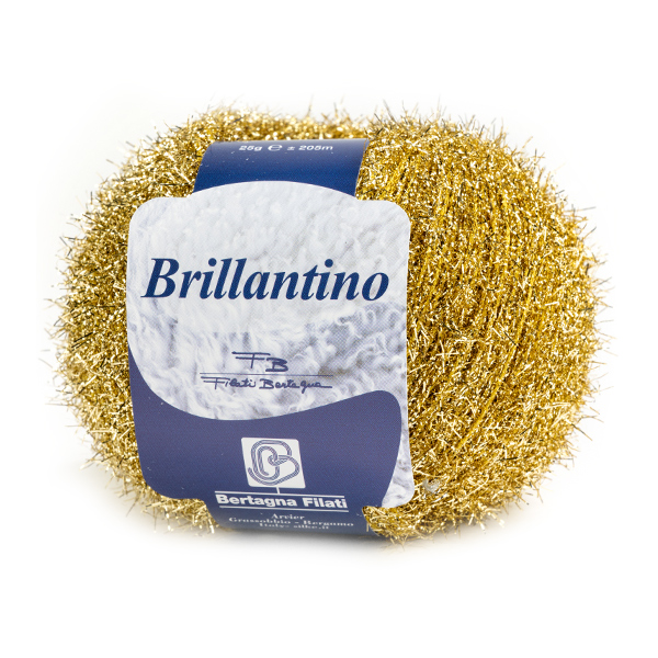 bertagna filati brillantino - gold (104) - 25gr (205mt) | 1pc