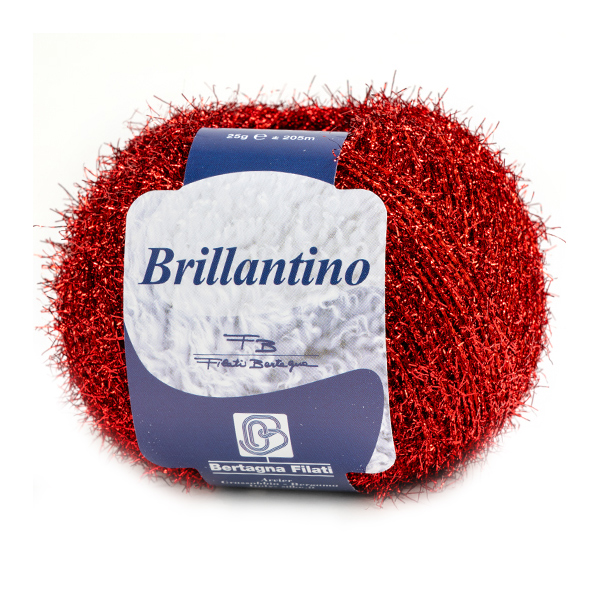 bertagna filati brillantino - red (107) - 25gr (205mt) | 1pc