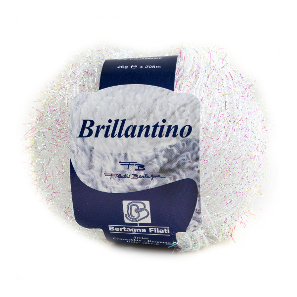 bertagna filati brillantino - white (130) - 25gr (205mt) | 1pc