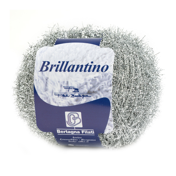 bertagna filati brillantino - silver (101) - 25gr (205mt) | 1pc