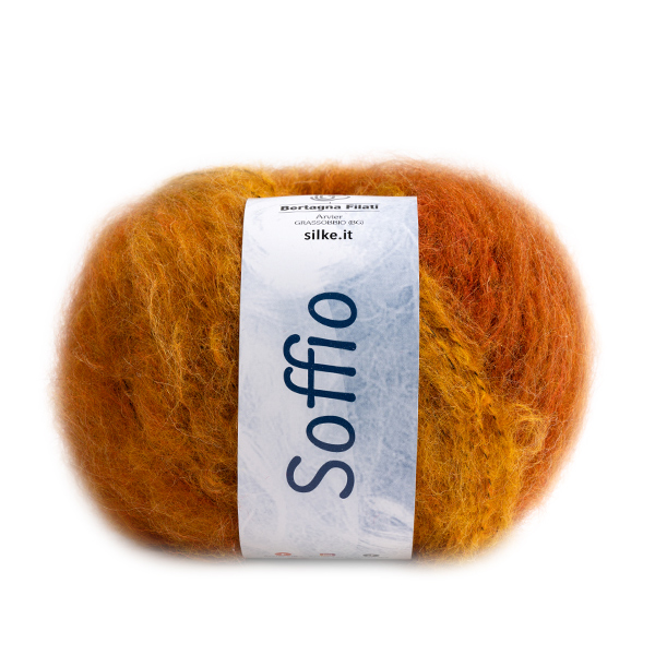 bertagna filati soffio - orange (6) - 50gr (125mt) | 1pc