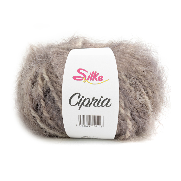 silke cipria fantasia - beige mix (51) - 50gr (90mt) | 1st