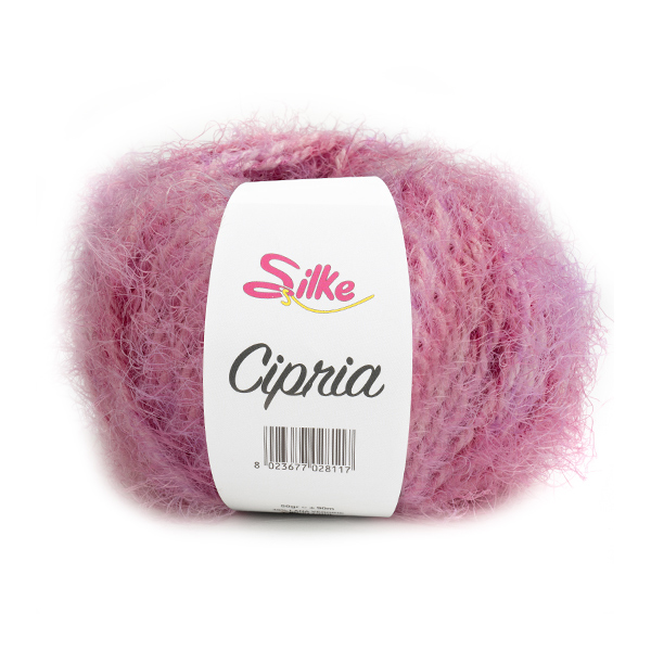 silke cipria fantasia - pink mix (53) - 50gr (90mt) | 1pc