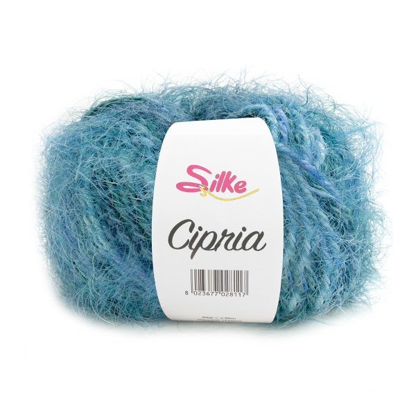 silke cipria fantasia - blue mix (56) - 50gr (90mt) | 1pc