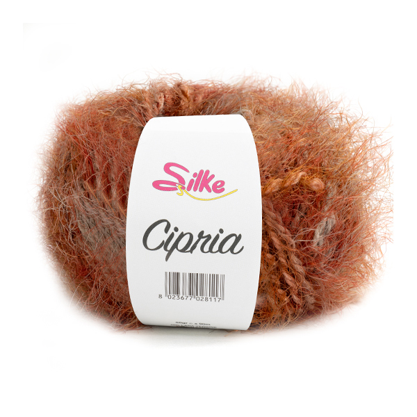 silke cipria fantasia - orange mix (59) - 50gr (90mt) | 1pc