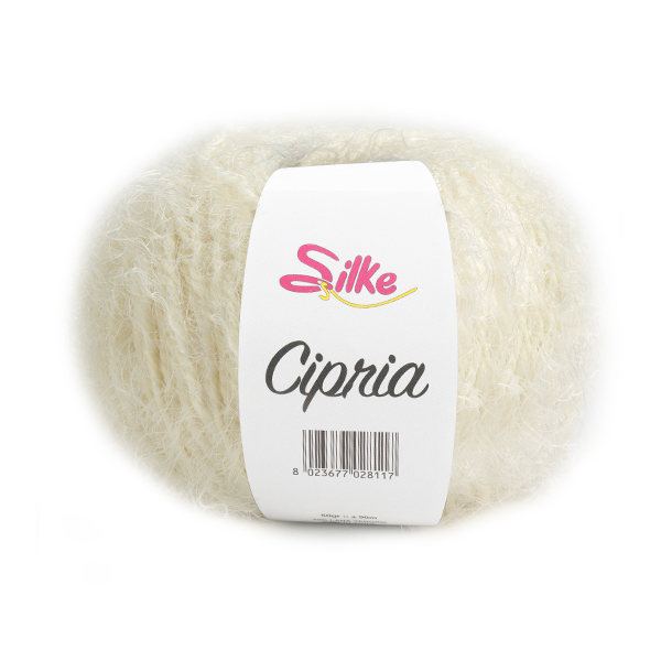silke cipria - weiß (80) - 50gr (90mt) | 1st
