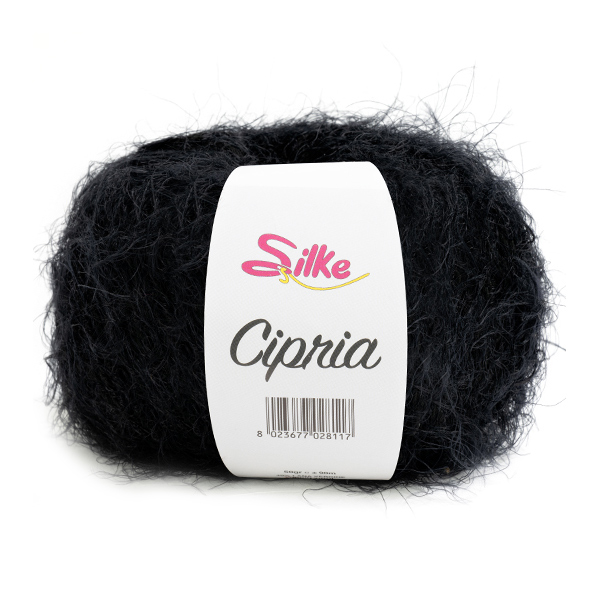 silke cipria - schwarz (90) - 50gr (90mt) | 1st