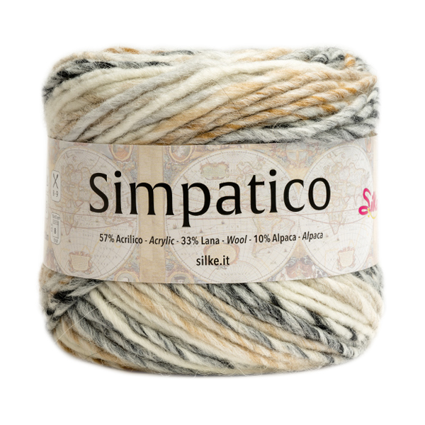 silke simpatico - vaniglia (51) - 100gr (120mt) | 1st
