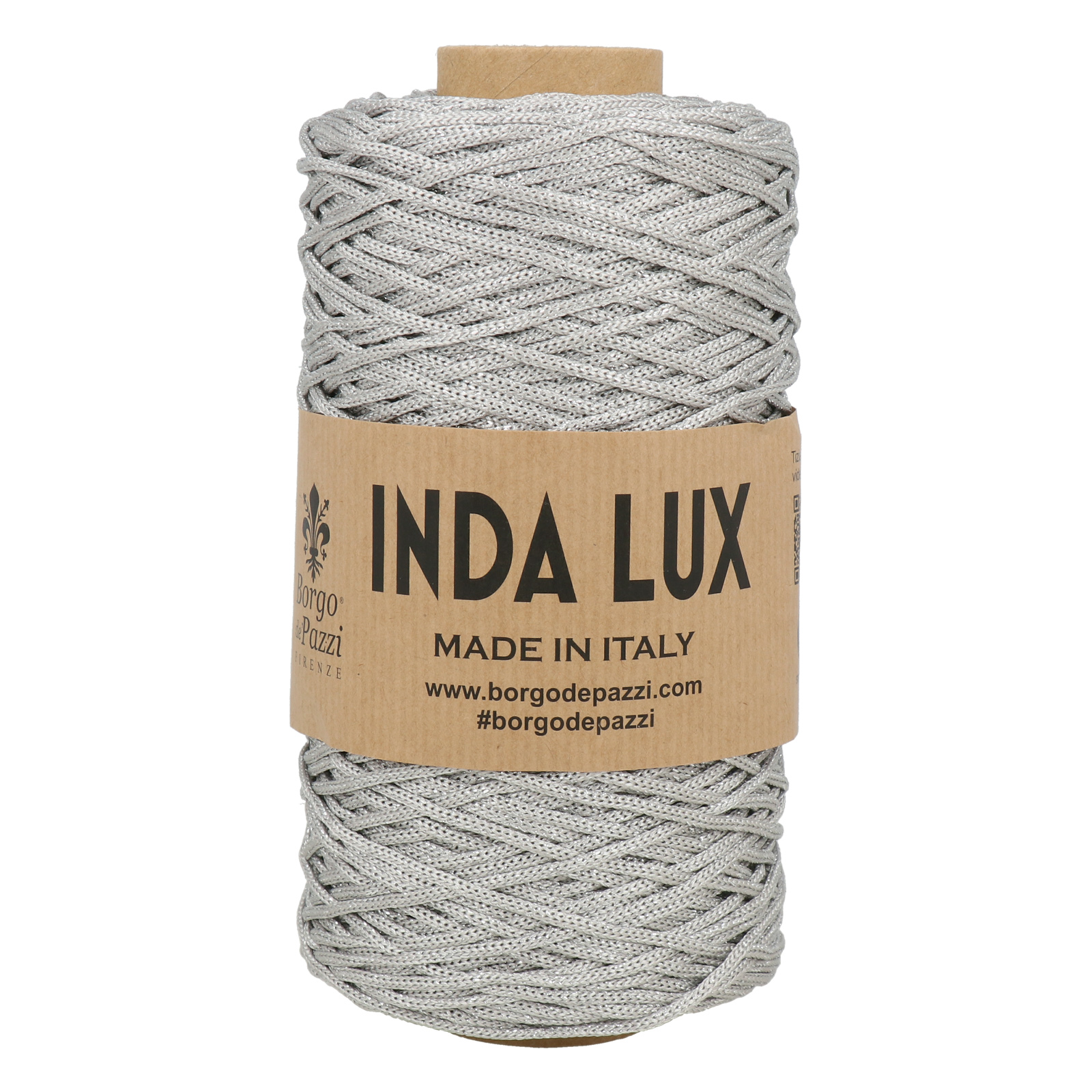 borgo de' pazzi inda lux - pearl (01) - 250gr (250mt) | 1pc
