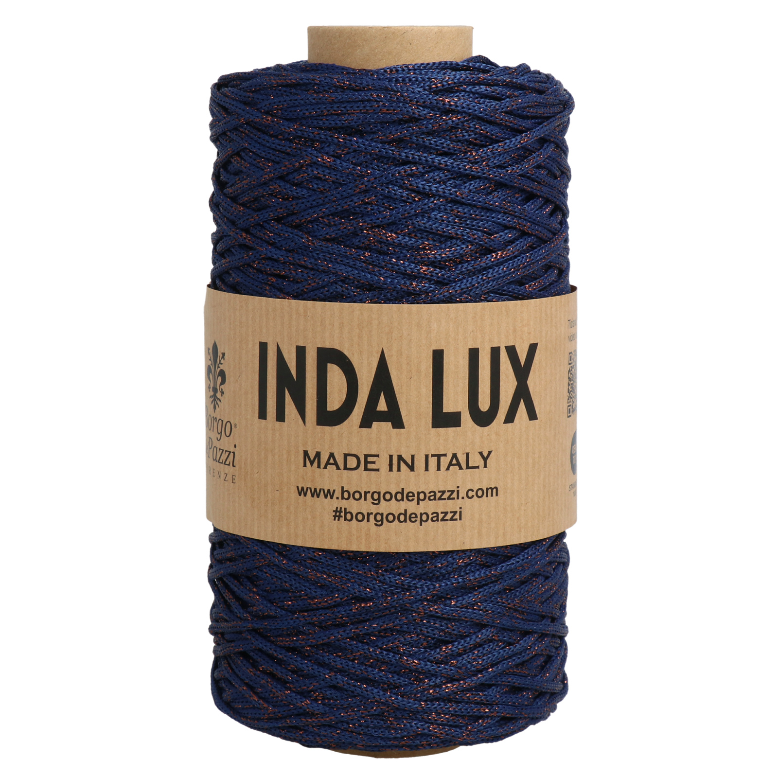 borgo de' pazzi inda lux - blue (09) - 250gr (250mt) | 1pc