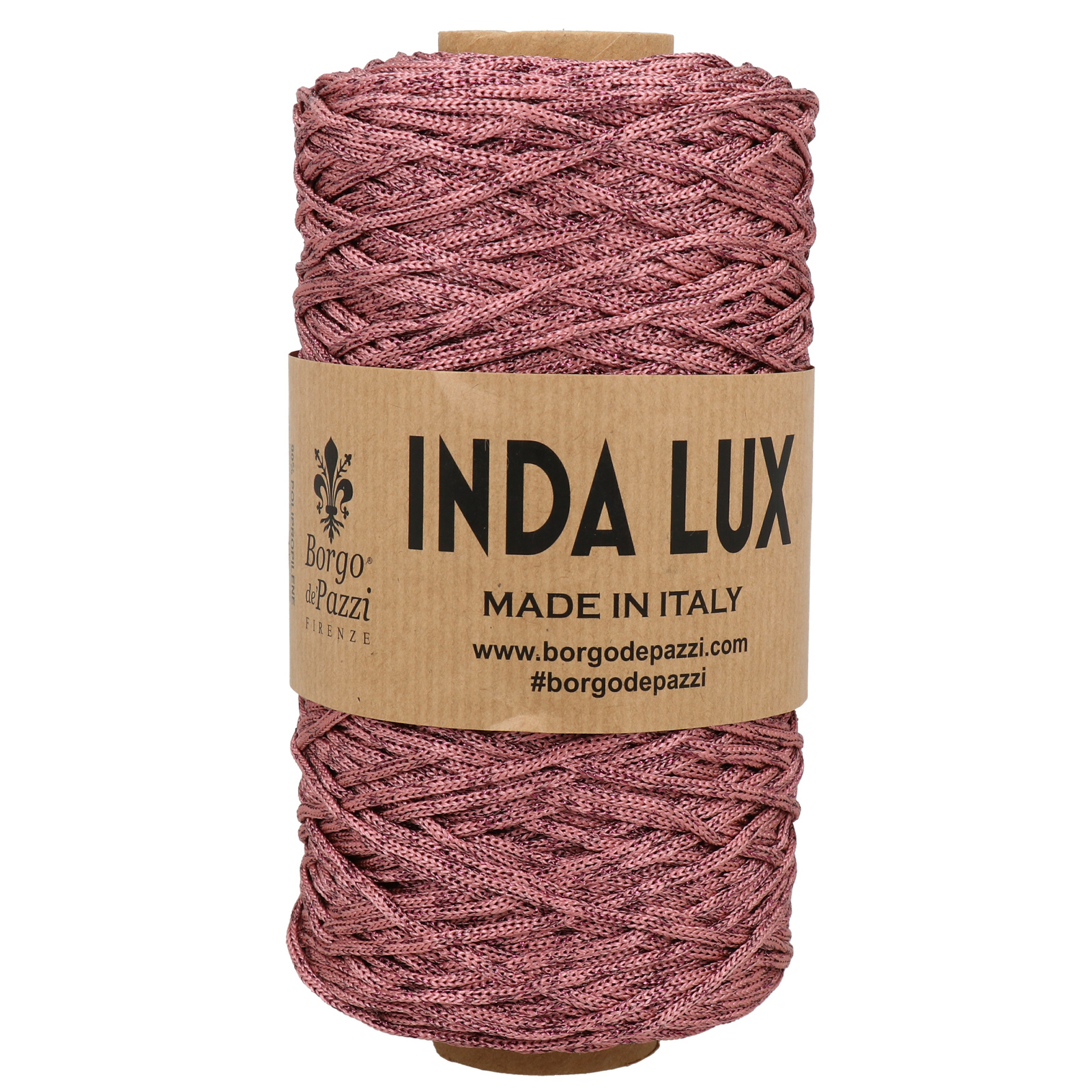 borgo de' pazzi inda lux - antique pink (33) - 250gr (250mt) | 1pc