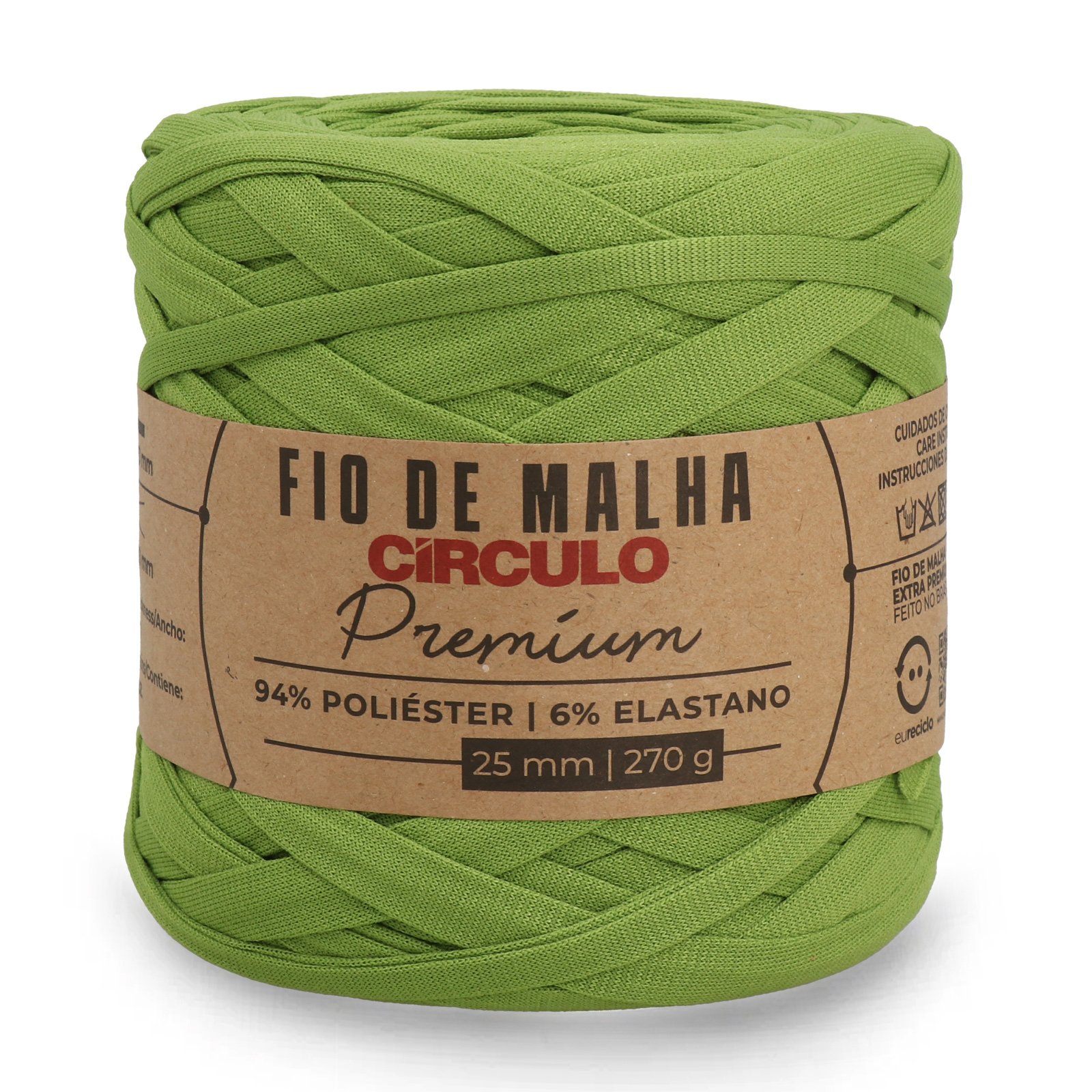 circulo premium t-shirt yarn - kiwi (5094) - 270gr (140mt) | 1pc