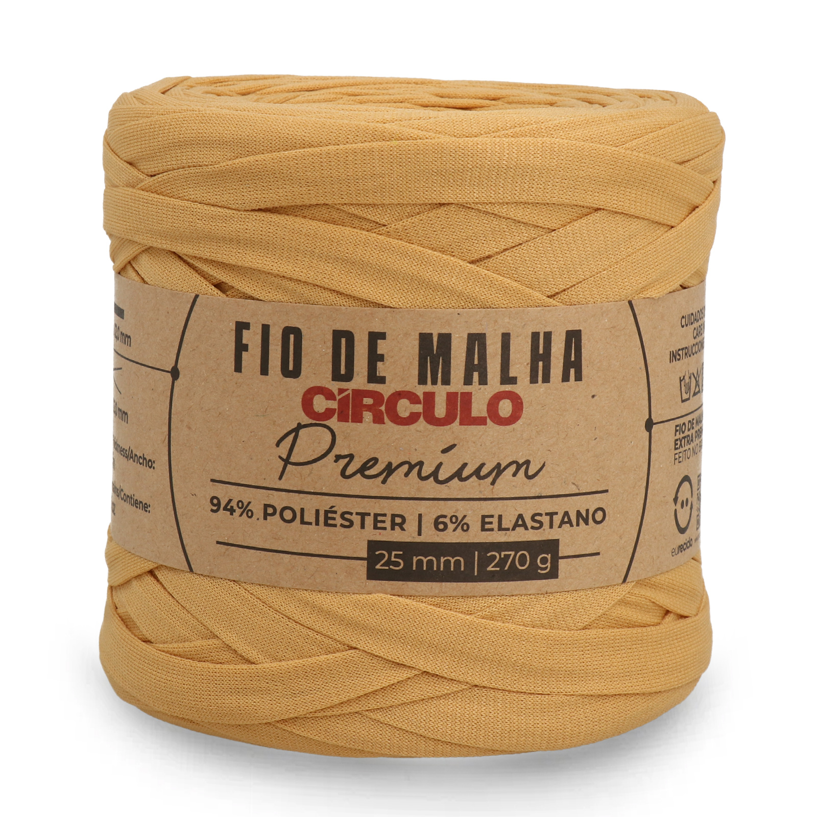 circulo premium t-shirt yarn - golden quince (7091) - 270gr (140mt) | 1pc