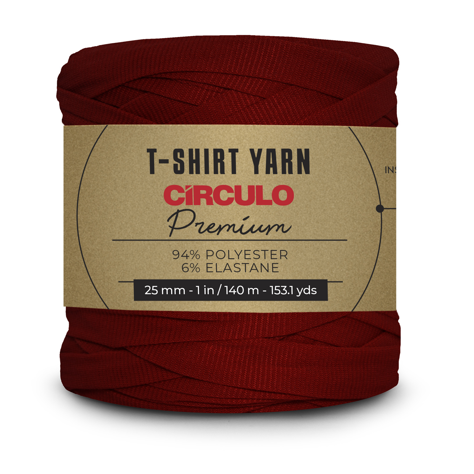 circulo premium t-shirt yarn - spicy (3986) - 270gr (140mt) | 1pc