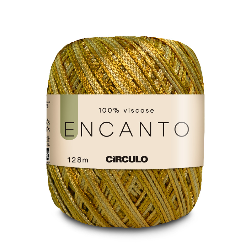 circulo encanto - gold melange (9053) - 100gr (128mt) | 1pc