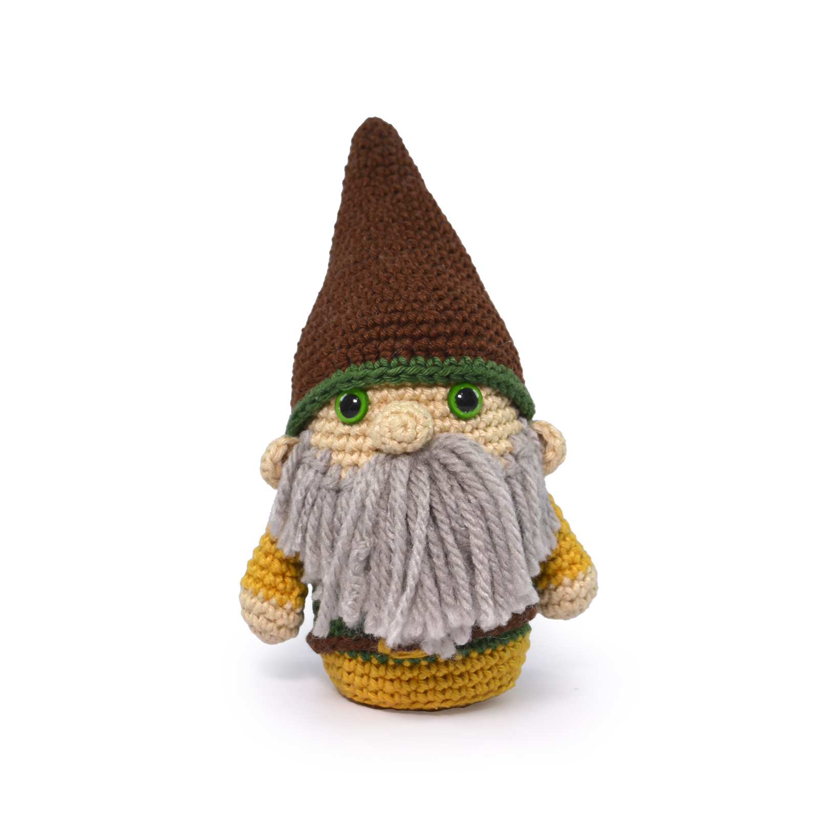 circulo amigurumi kit elemental gnomes - clay - eng/esp/pt | 1st