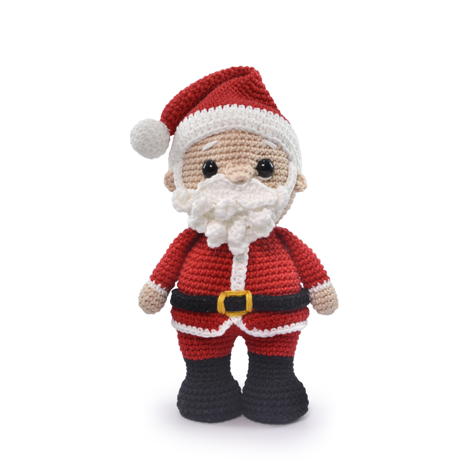 circulo amigurumi kit christmas collection - jolly santa - eng/esp/pt | 1pc