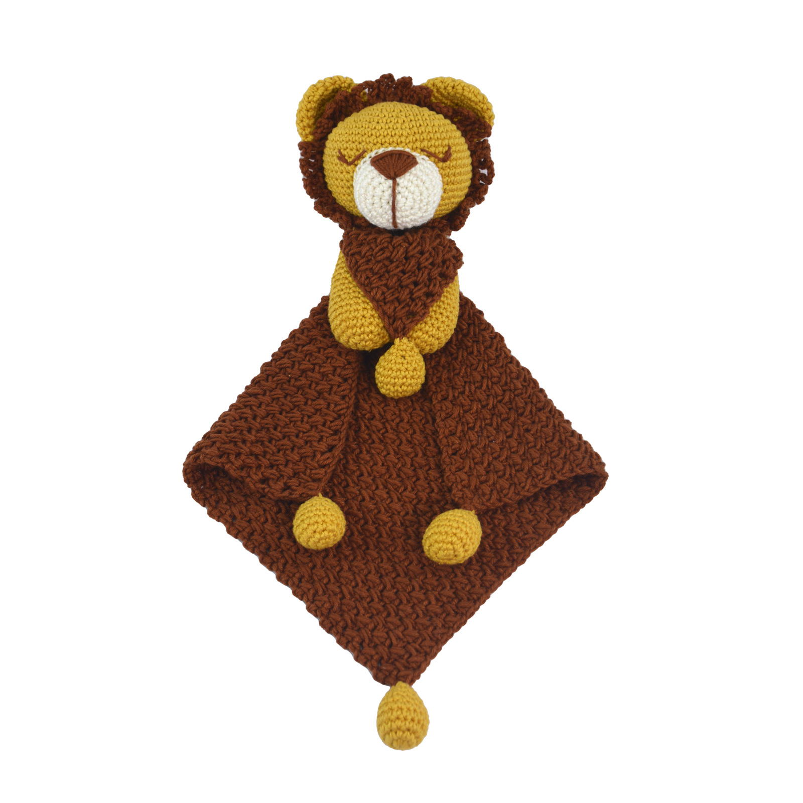 circulo amigurumi kit lovey blanket collection lion - eng/esp/pt | 1pc