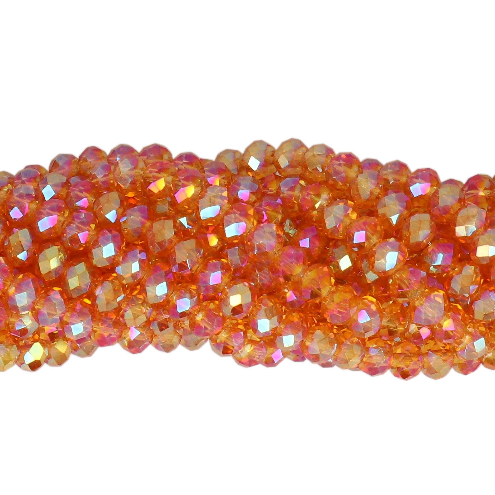 hychint ab premium chinese crystal faceted roundelle 4x3mm | strand 145pc aprox