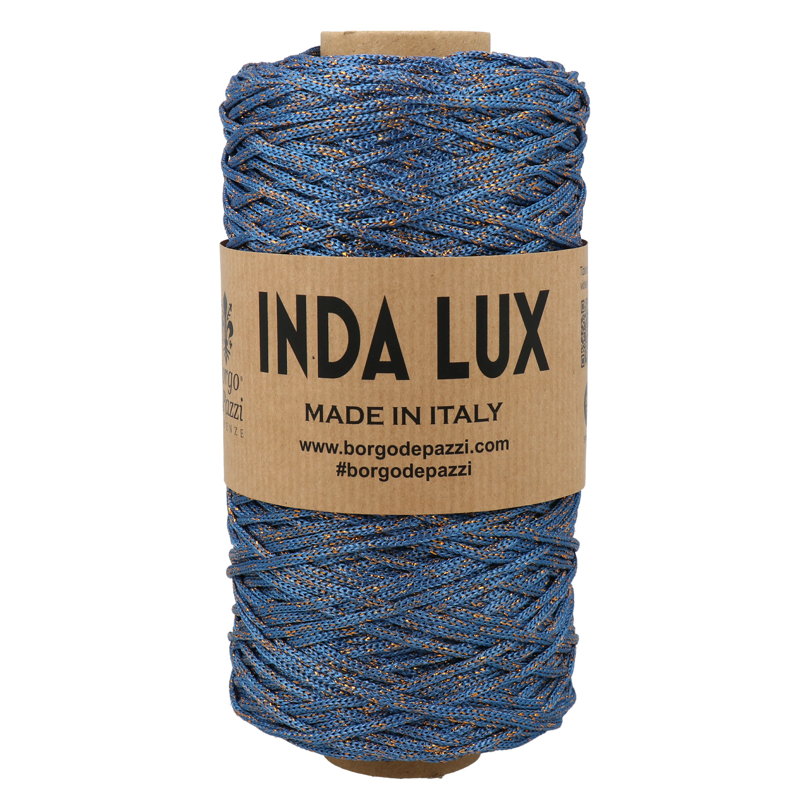 borgo de' pazzi inda lux - sky blue (31) - 250gr (250mt) | 1pc