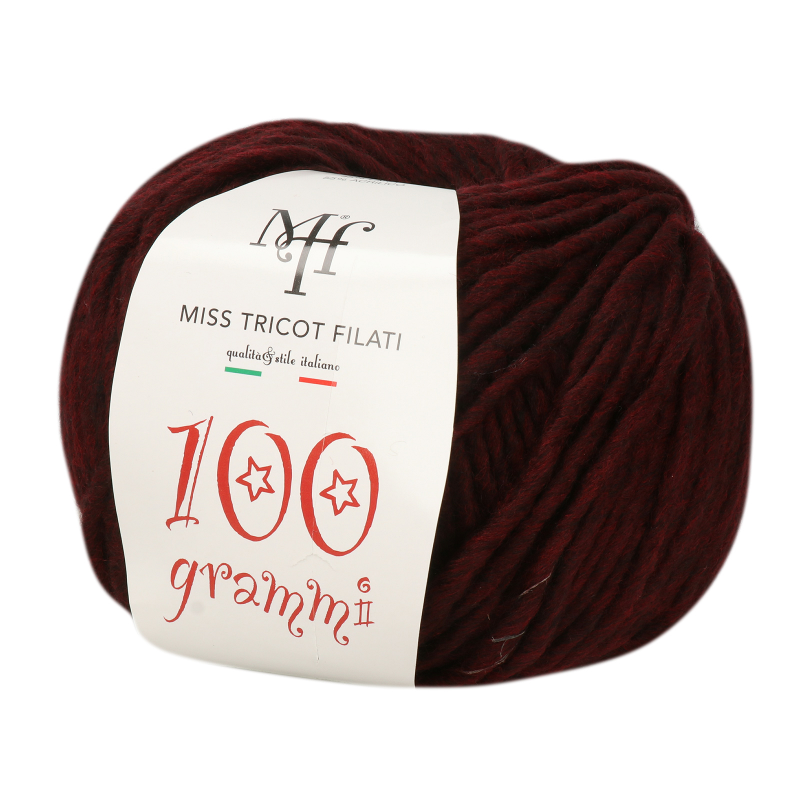 miss tricot 100 grammi bordeaux (14) - 100gr (100mt) | 1pc