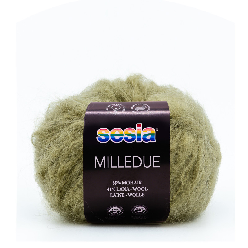 sesia milledue - olive (5898) - 50gr (60mt) | 1pc