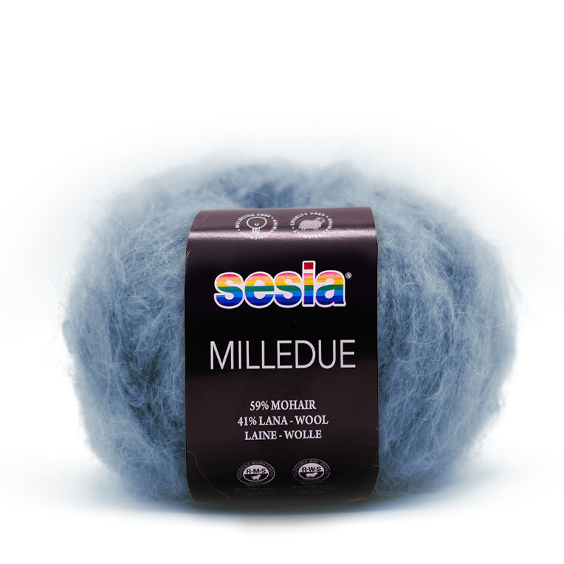 sesia milledue - dark aviation blue (1631) - 50gr (60mt) | 1pc