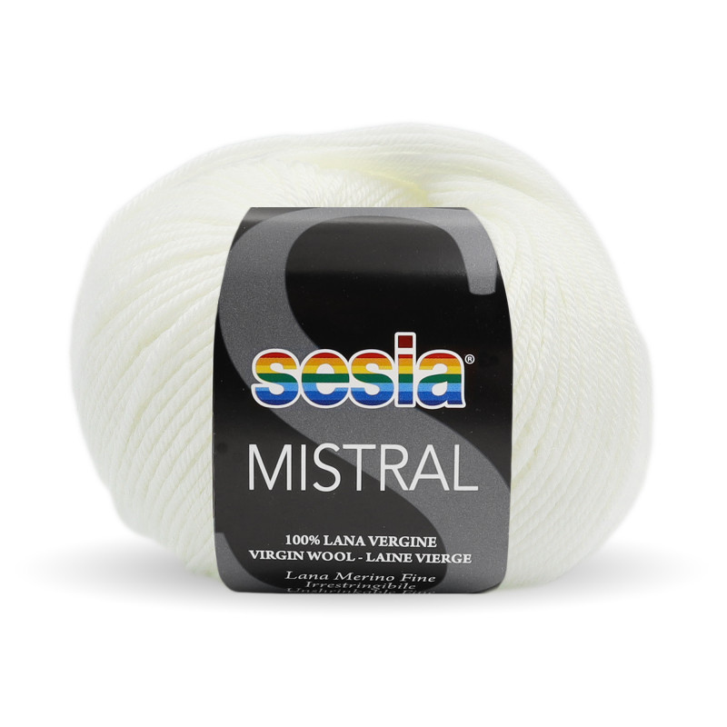 sesia mistral - white (0051) - 50gr (175mt) | 1pc