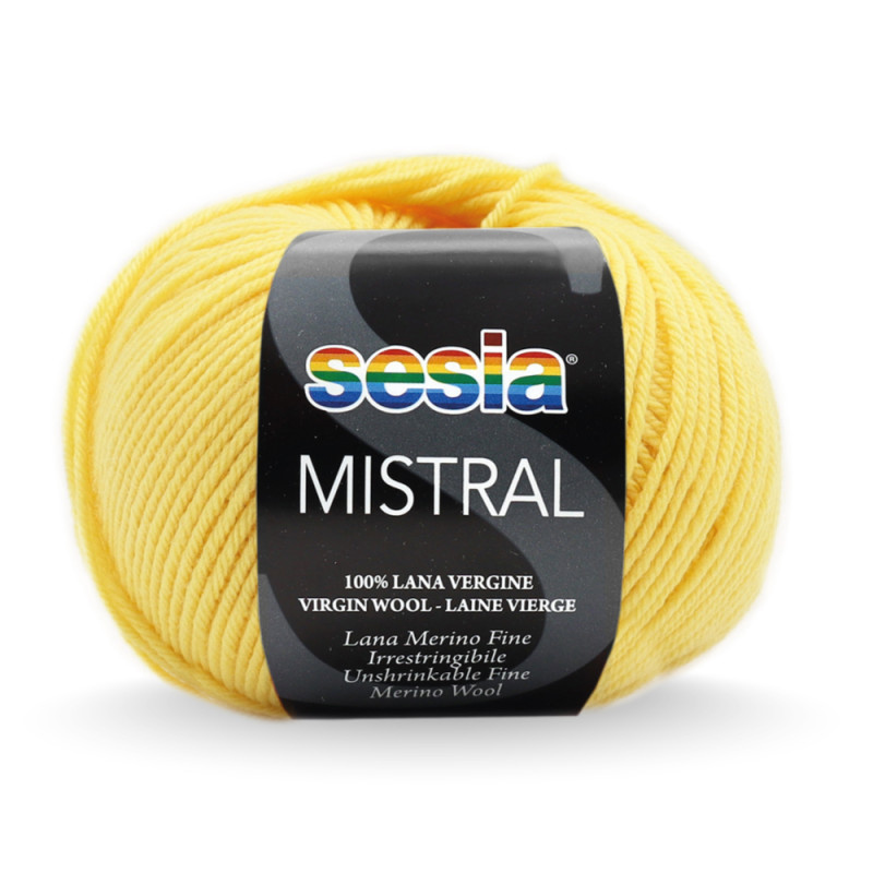 sesia mistral - yellow (0054) - 50gr (175mt) | 1pc