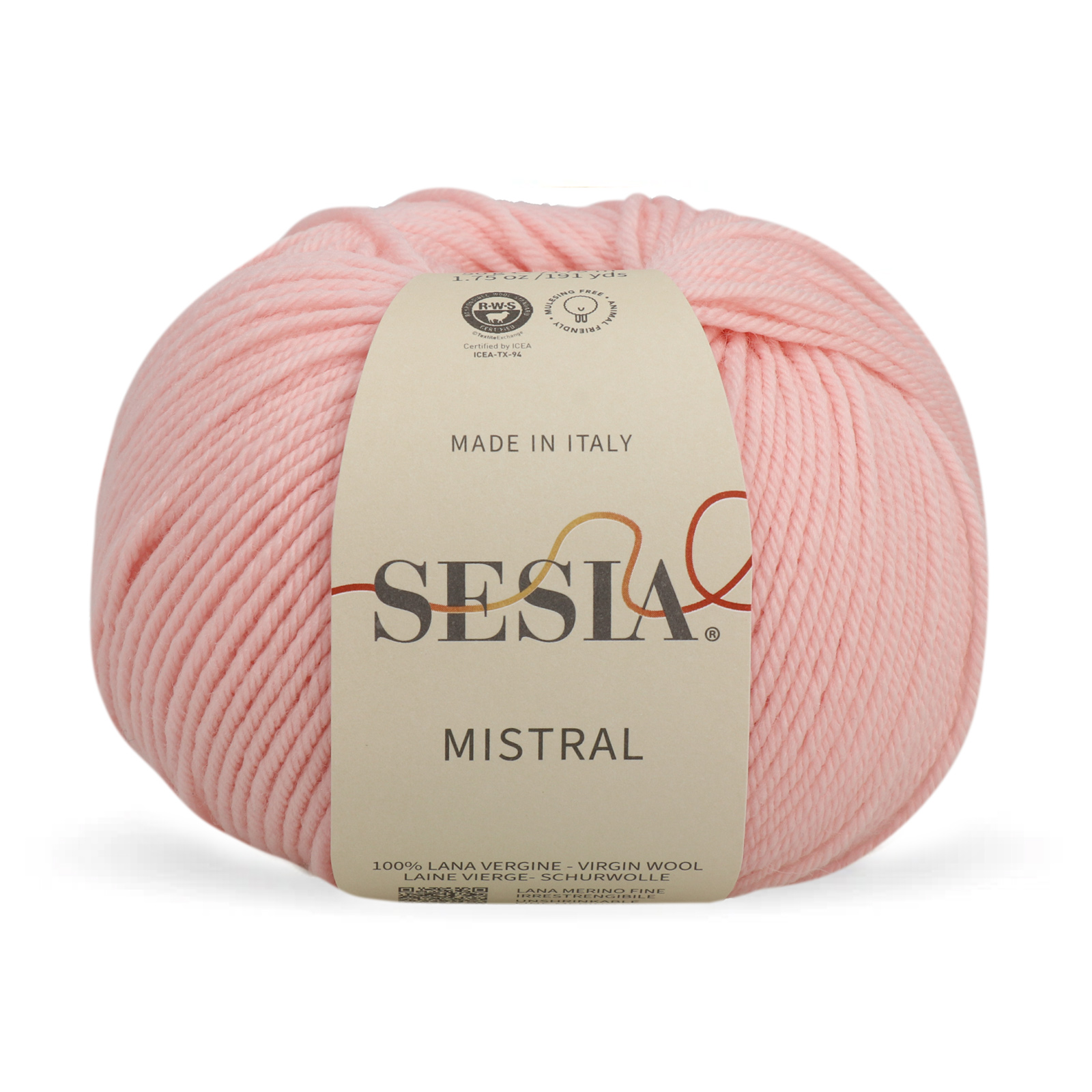 sesia mistral - puderrosa (0084) - 50gr (175mt) | 1st