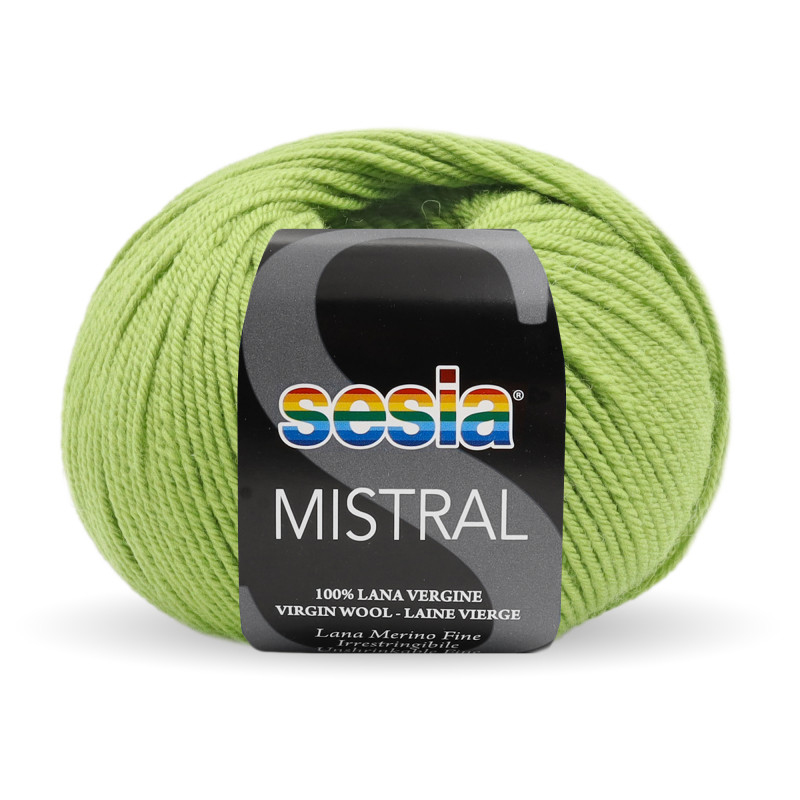 sesia mistral - pistachio (0249) - 50gr (175mt) | 1pc