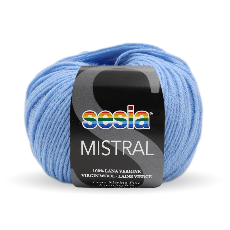 sesia mistral - azzurro (0738) - 50gr (175mt) | 1st