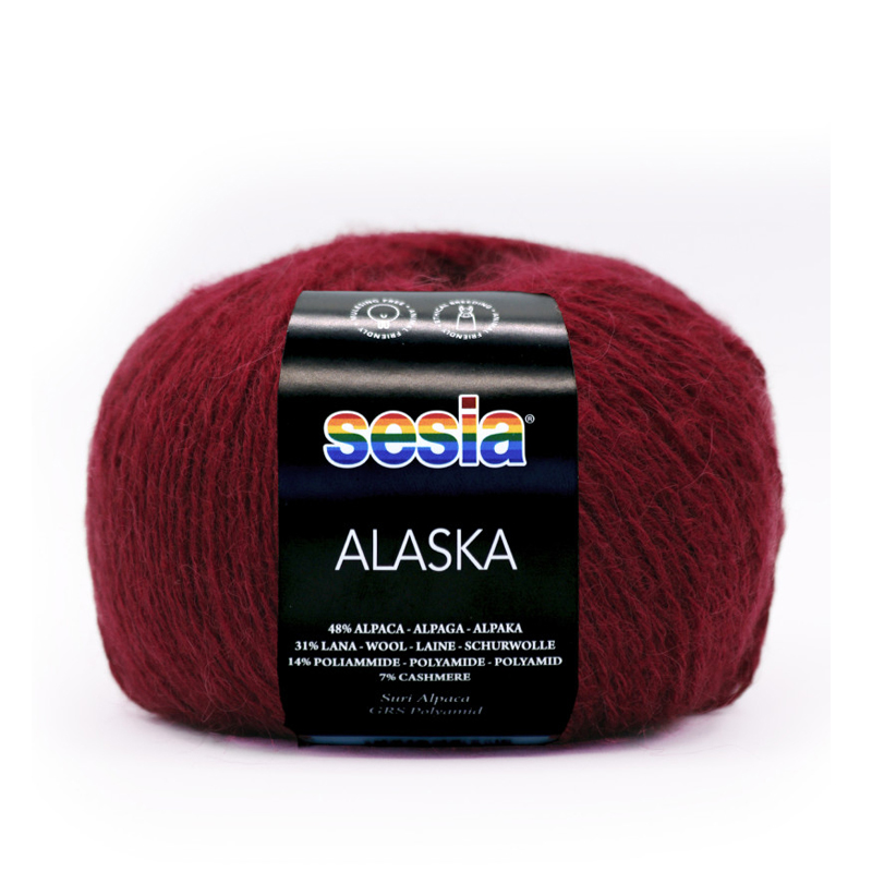 sesia alaska - wine (4731) - 50gr (200mt) | 1pc