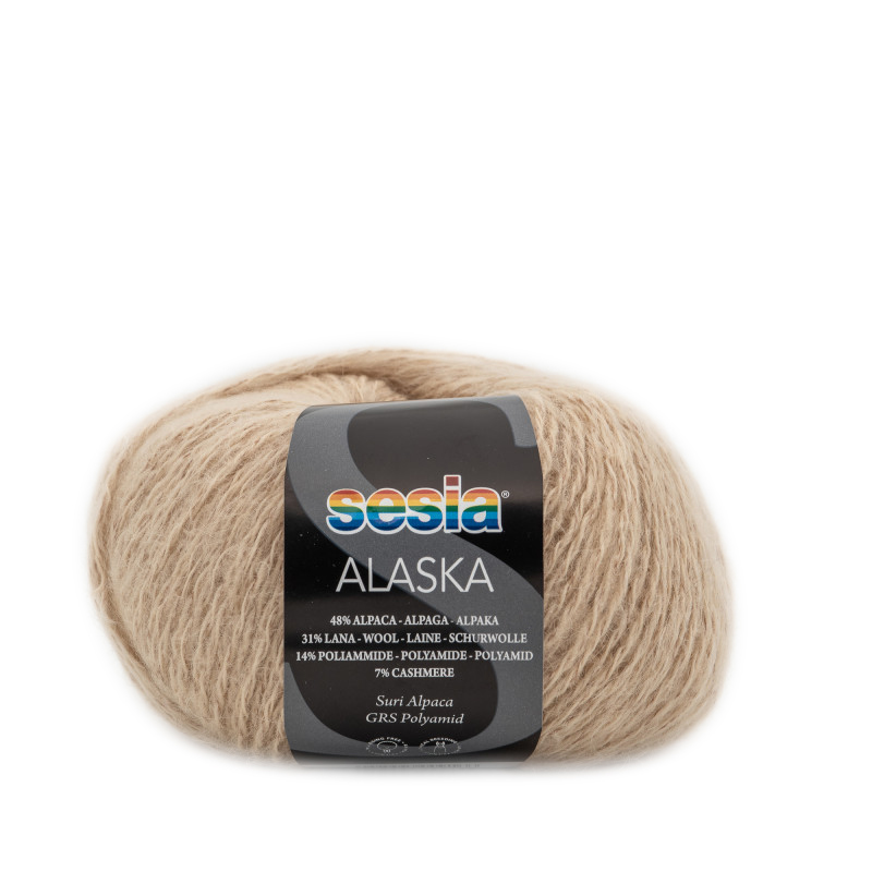 sesia alaska - sand (7391) - 50gr (200mt) | 1st