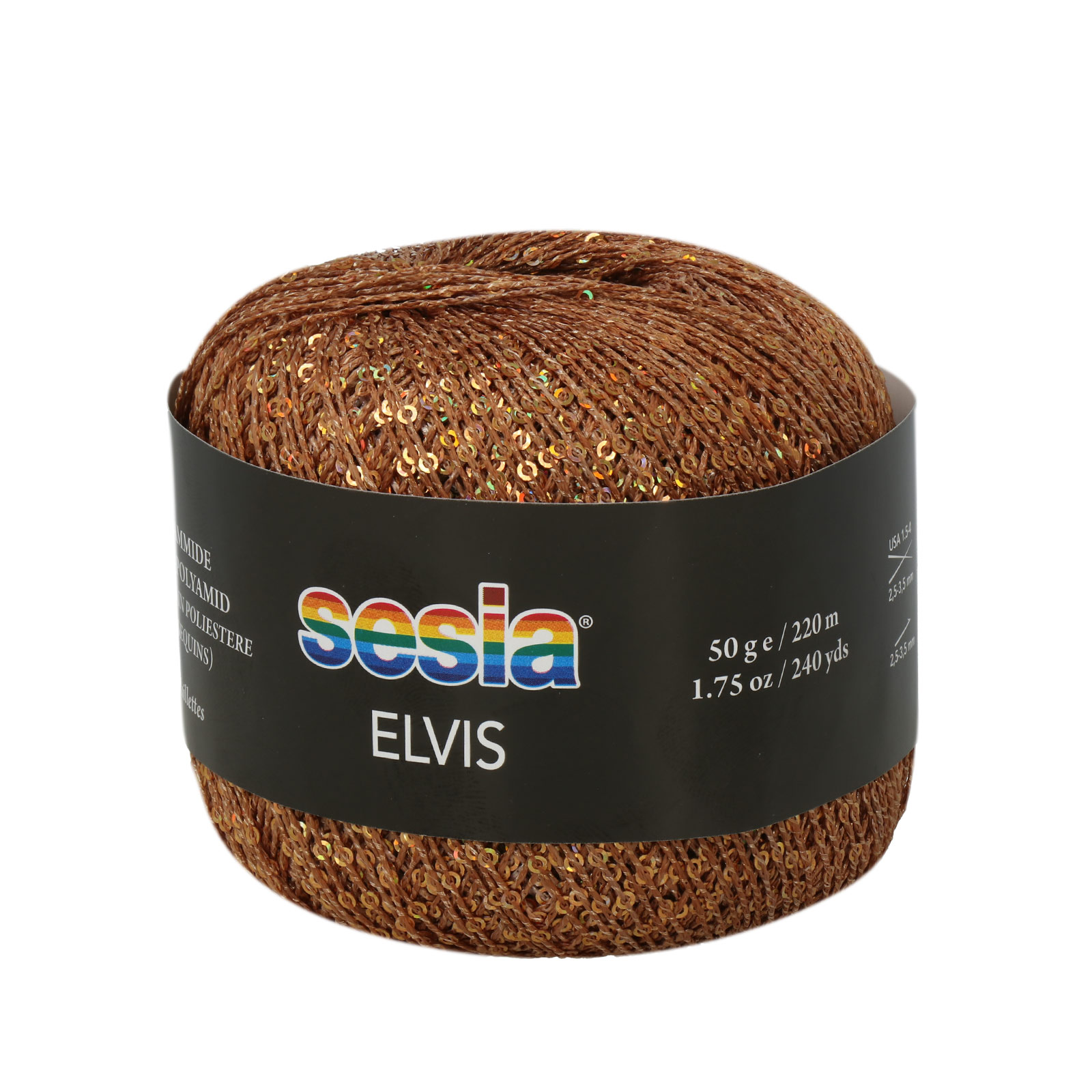 sesia elvis - camel (1555) - 50gr (220mt) | 1pc