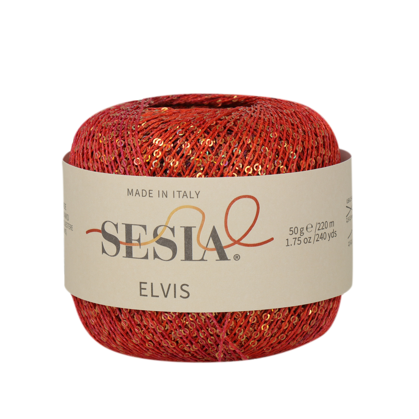sesia elvis - geranium (3345) - 50gr (220mt) | 1pc