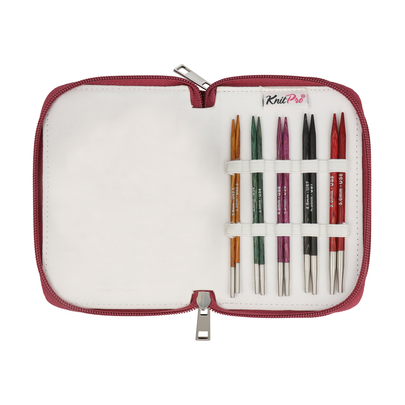 knitpro starter dreamz set interchangeable circular needles - 5 needles 13cm + 2 cable + accessories | 1pc