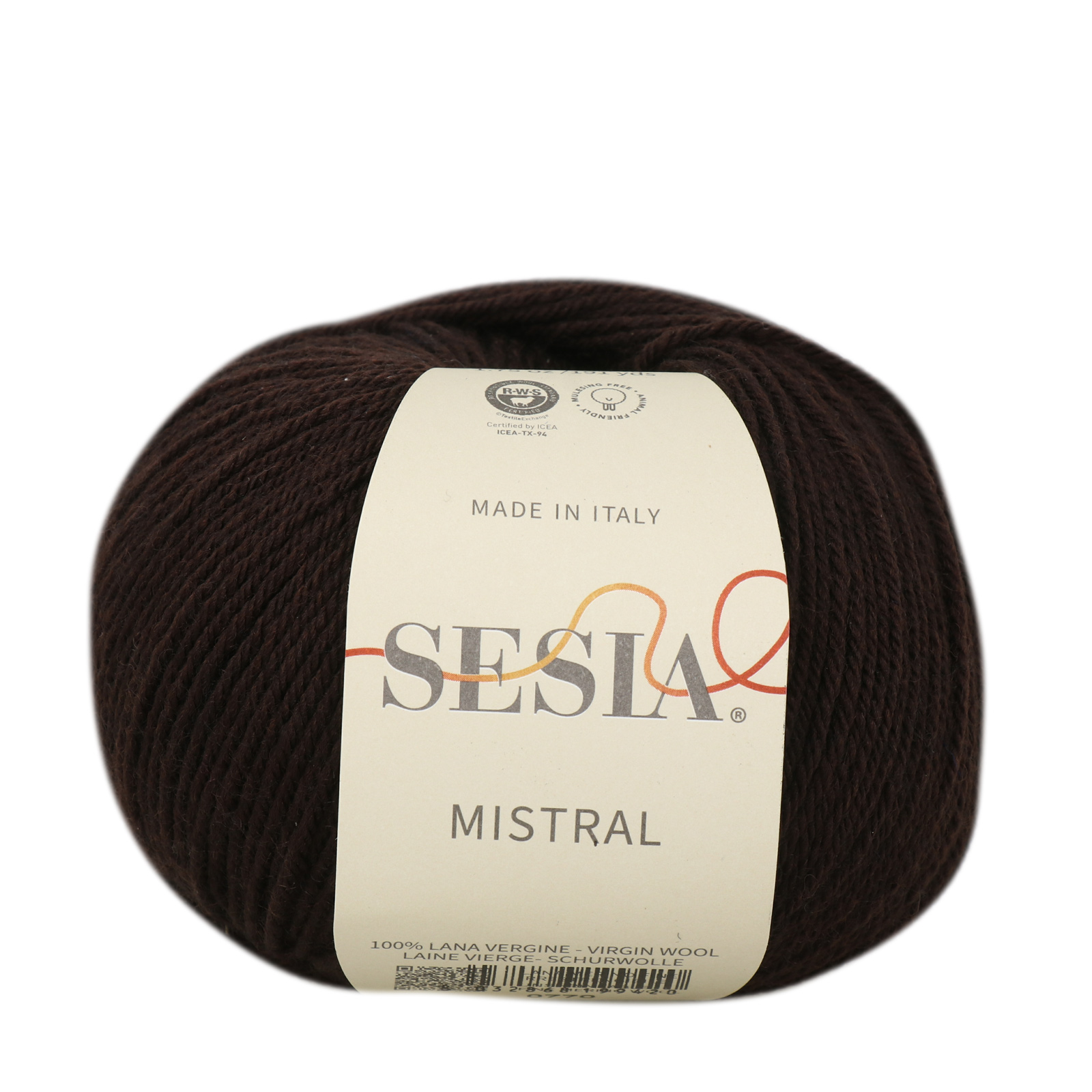 sesia mistral - dunkelbraun (0770) - 50gr (175mt) | 1st
