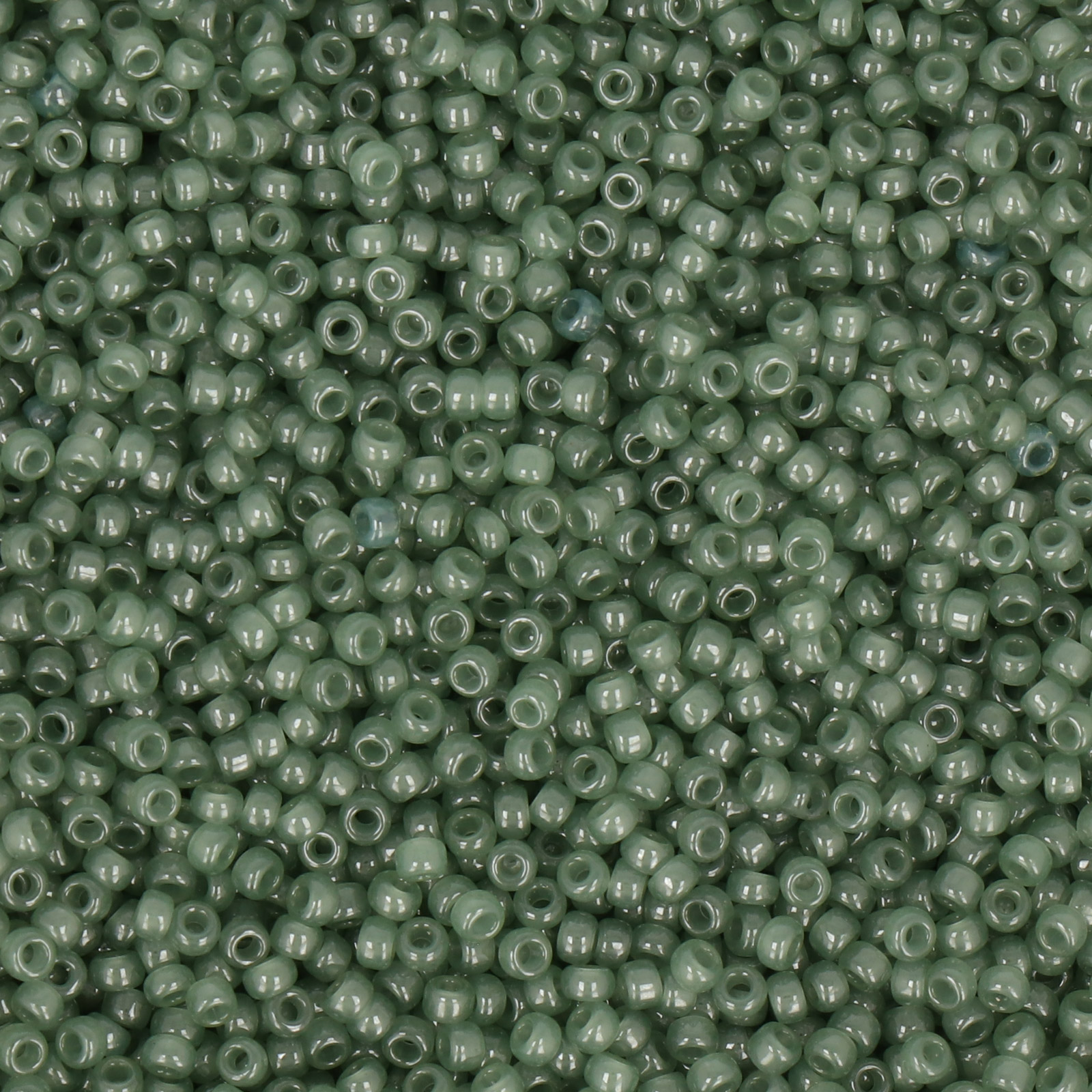miyuki rocailles 11/0 - traslucent sage (2375) | 10gr