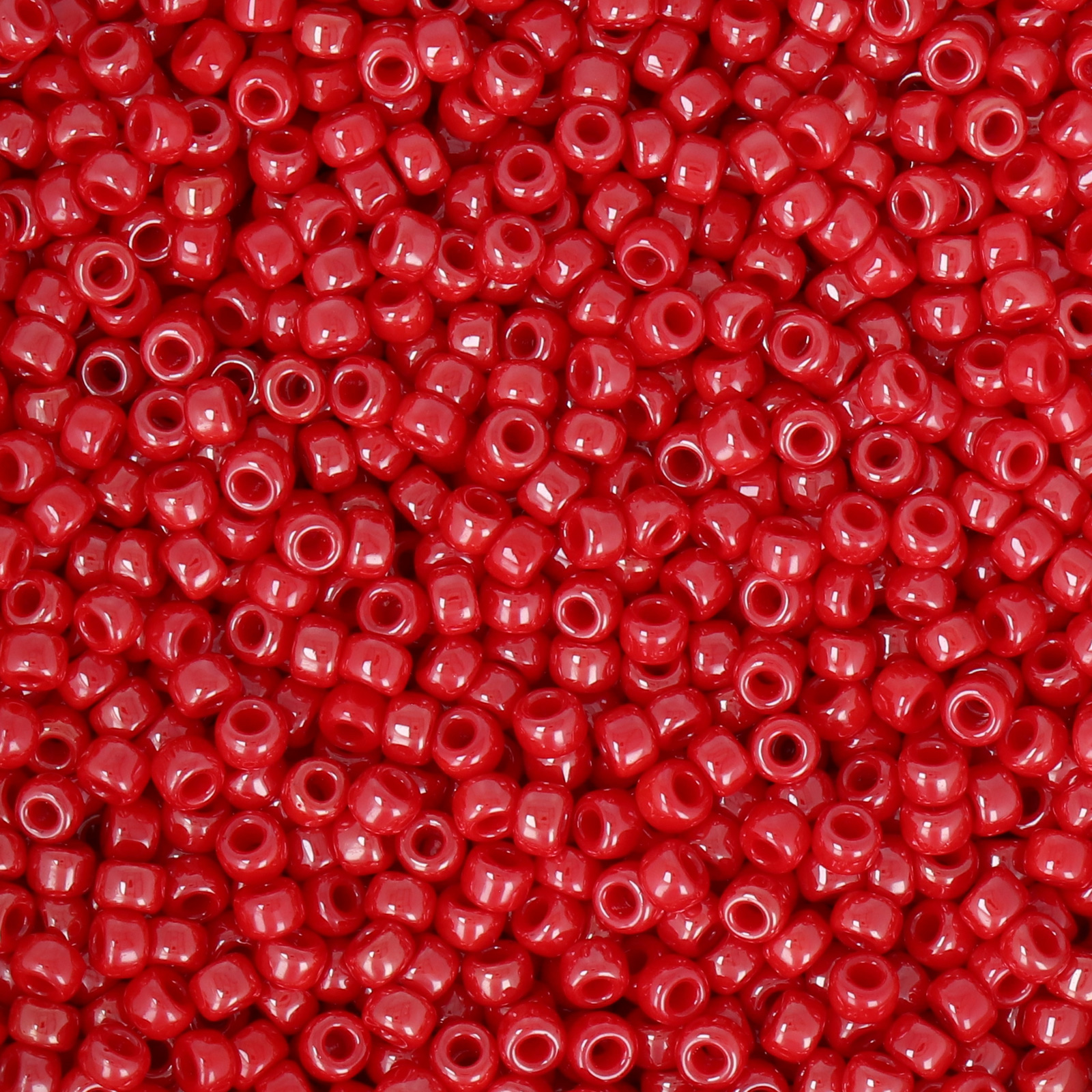 miyuki rocailles 8/0 - opaque luster red (426) | 10gr