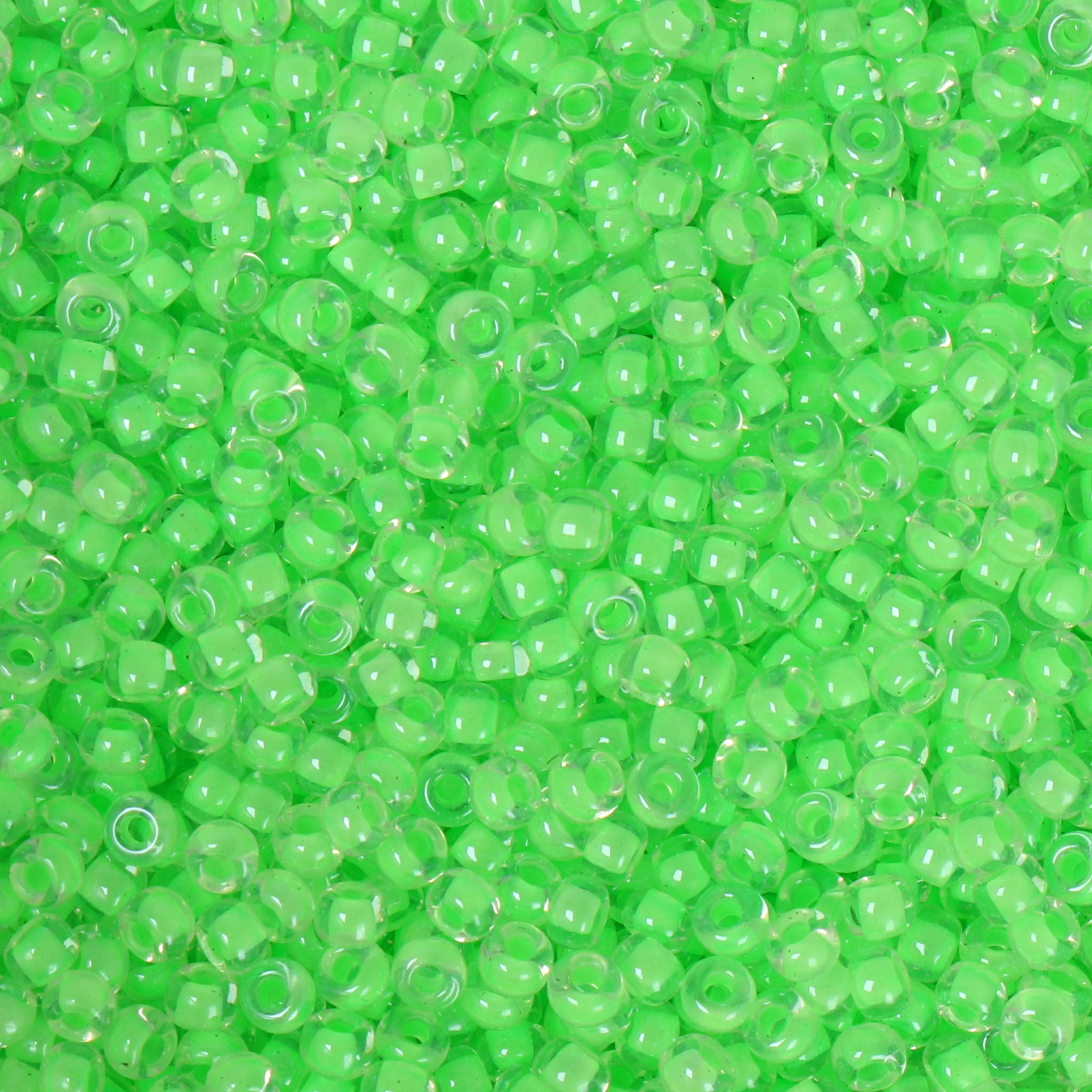 miyuki rocailles 8/0 - luminous mint green (1120) | 10gr