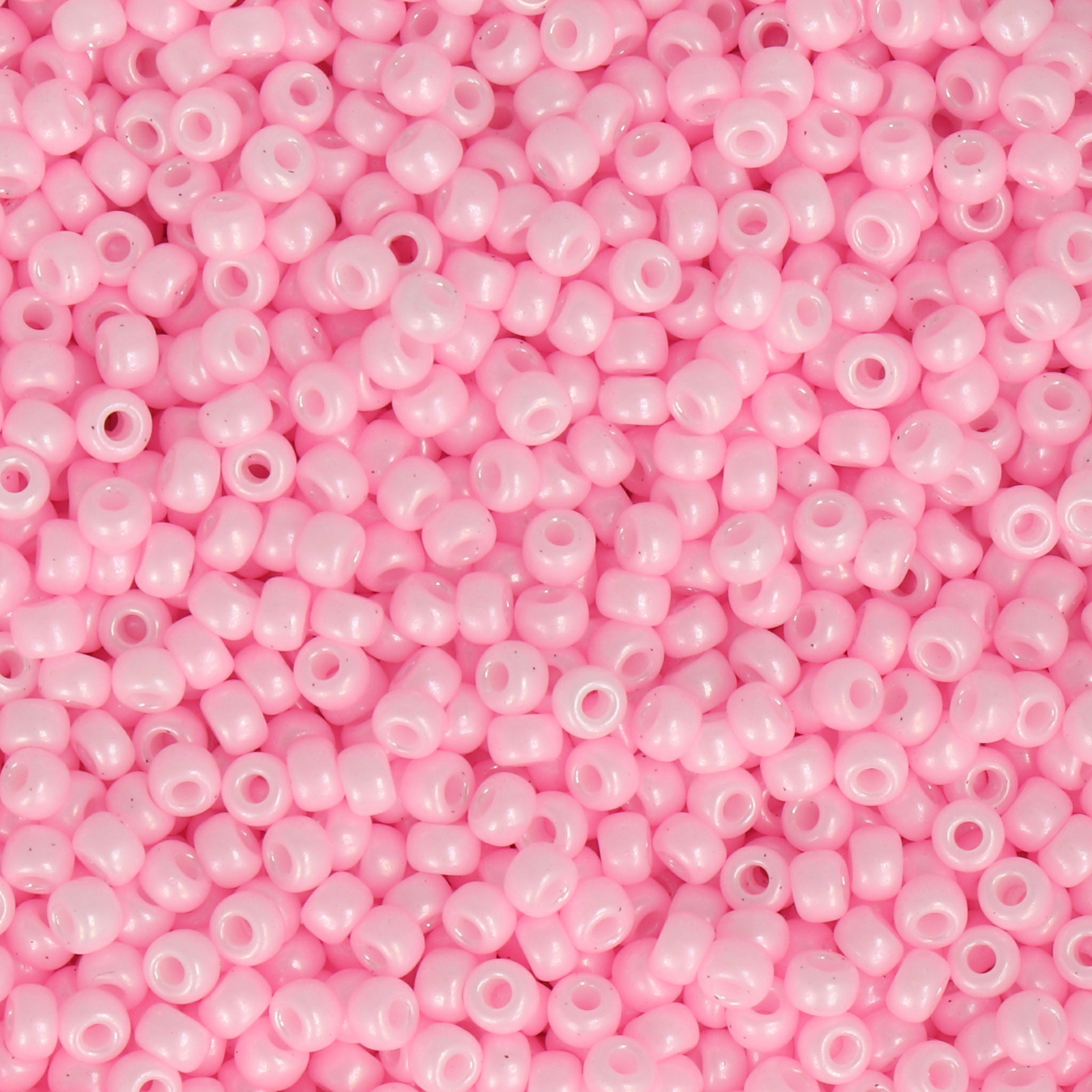 miyuki rocailles 8/0 - opaque luster baby pink (428) | 10gr