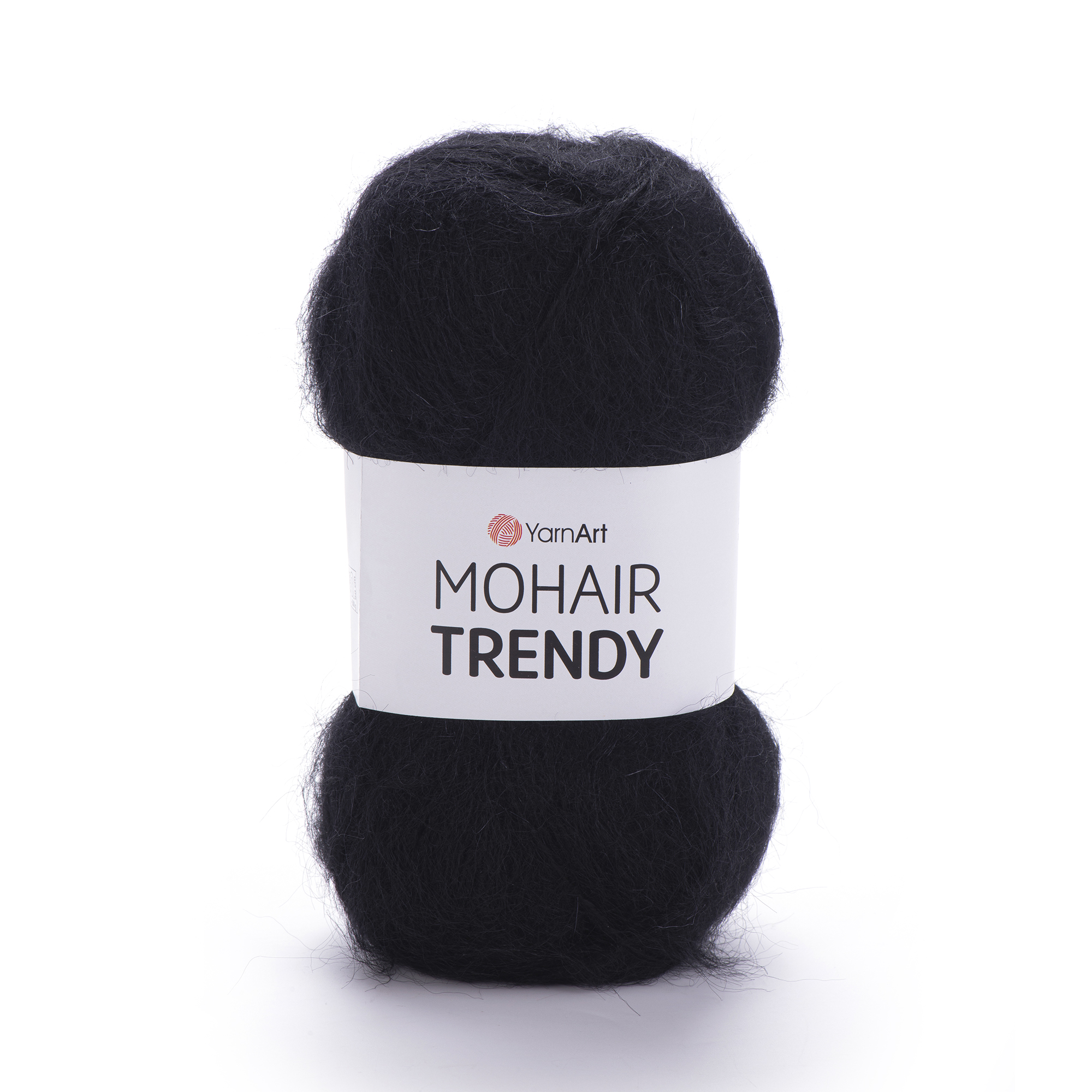 yarnart mohair trendy - schwarz (102) - 100gr (220mt) | 1st