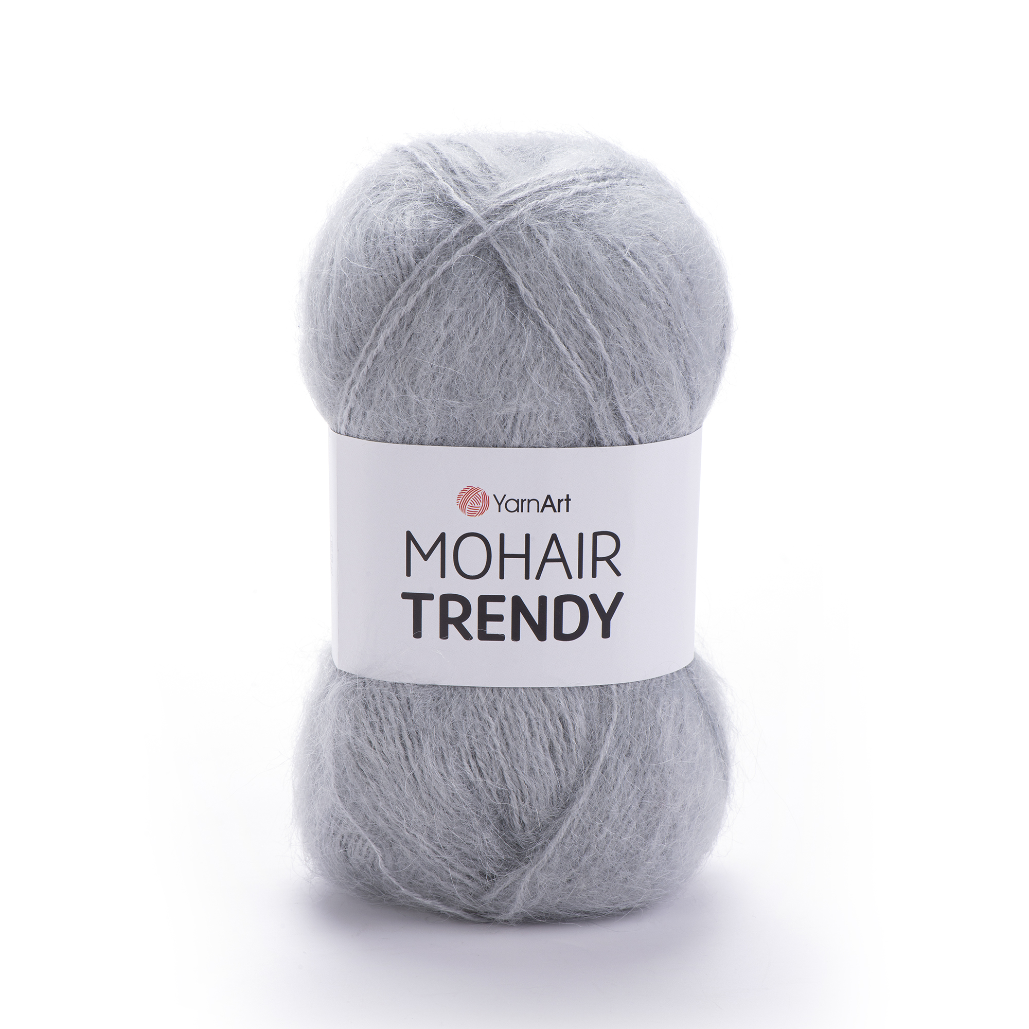 yarnart mohair trendy - grau (113) - 100gr (220mt) | 1st