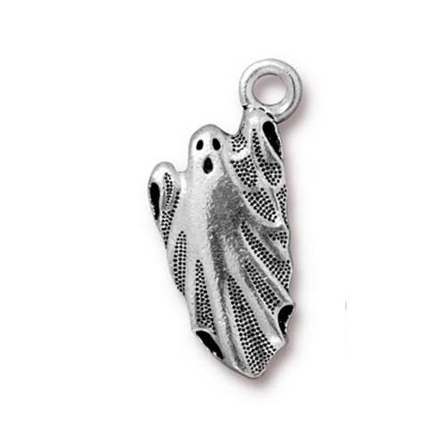 anhänger geist antik versilbert 20x10mm | 1st