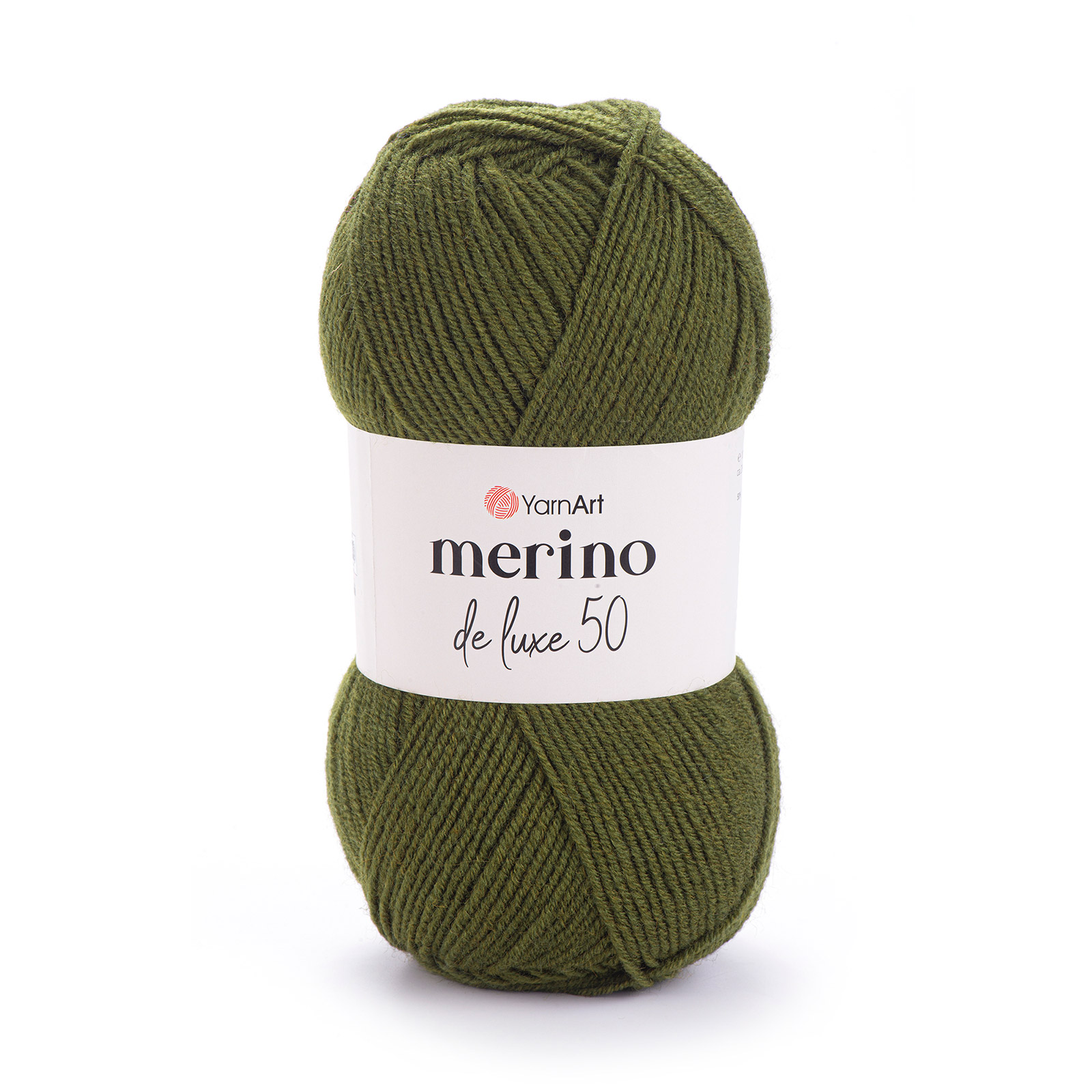 yarnart merino deluxe 50 - olive green (530) - 100gr (280mt) | 1pc