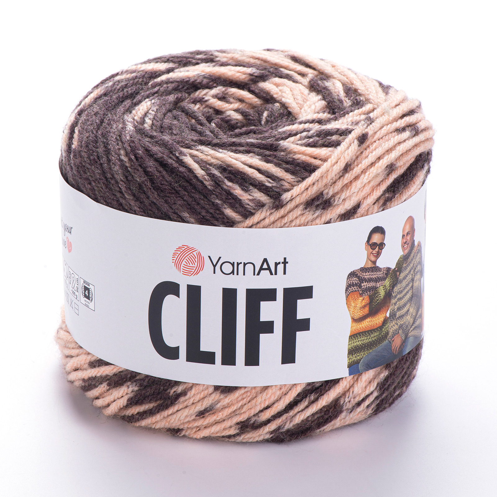 yarnart cliff - rosa (8307) - 150gr (245mt) | 1pc